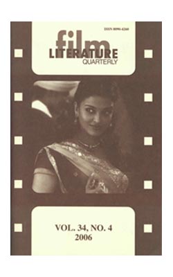 LITERATURE / FILM QUARTERLY magazine side cover Issue 136  Vol 34 # 4  2006